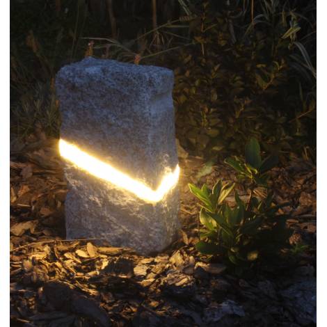 Lampa ogrodowa Kamień Granit